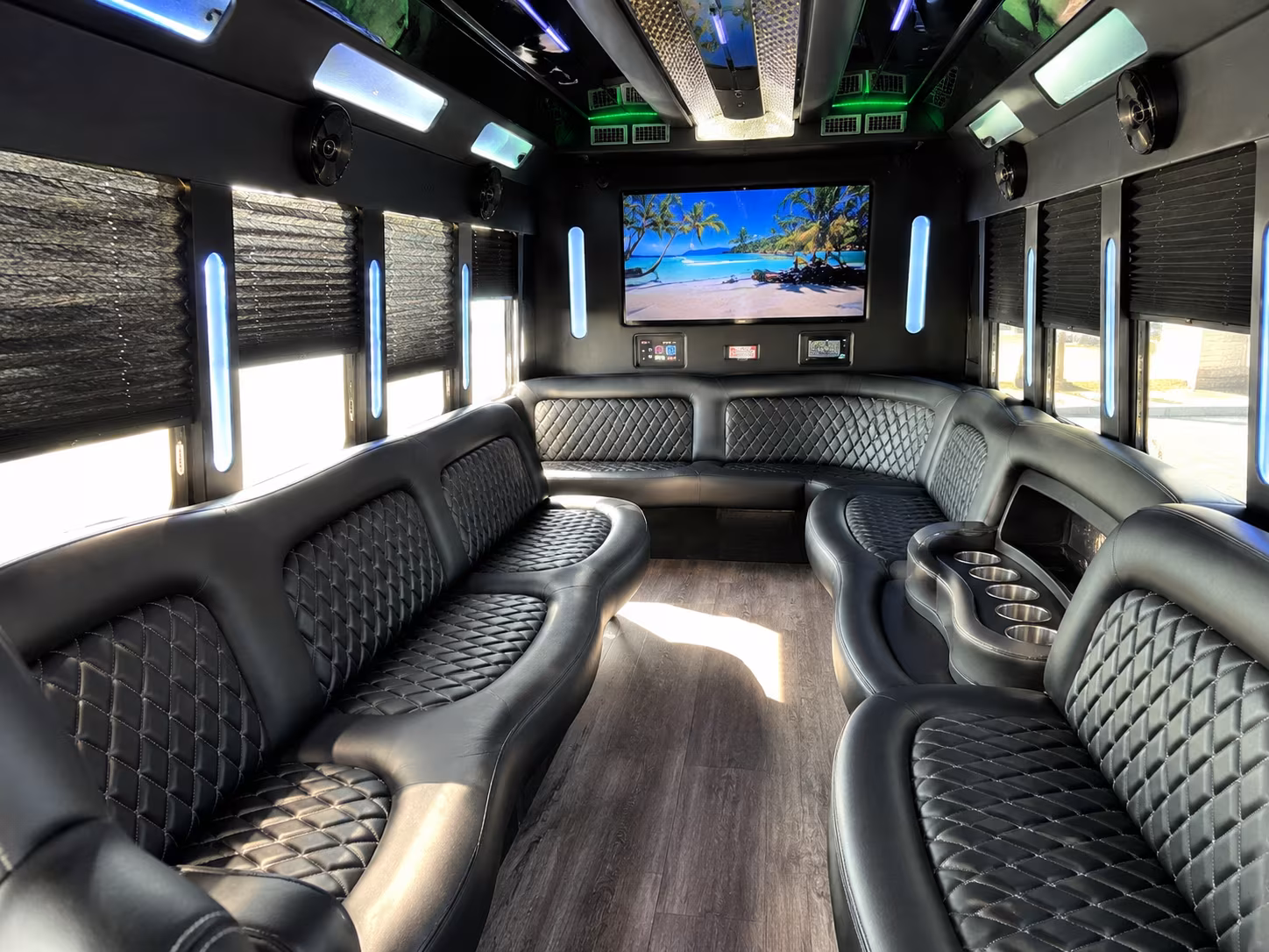 party buses to allen event center for nearby shows